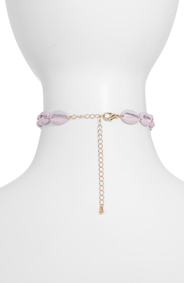 8 Other Reasons Cindy XL Shell Choker, Alternate, color,