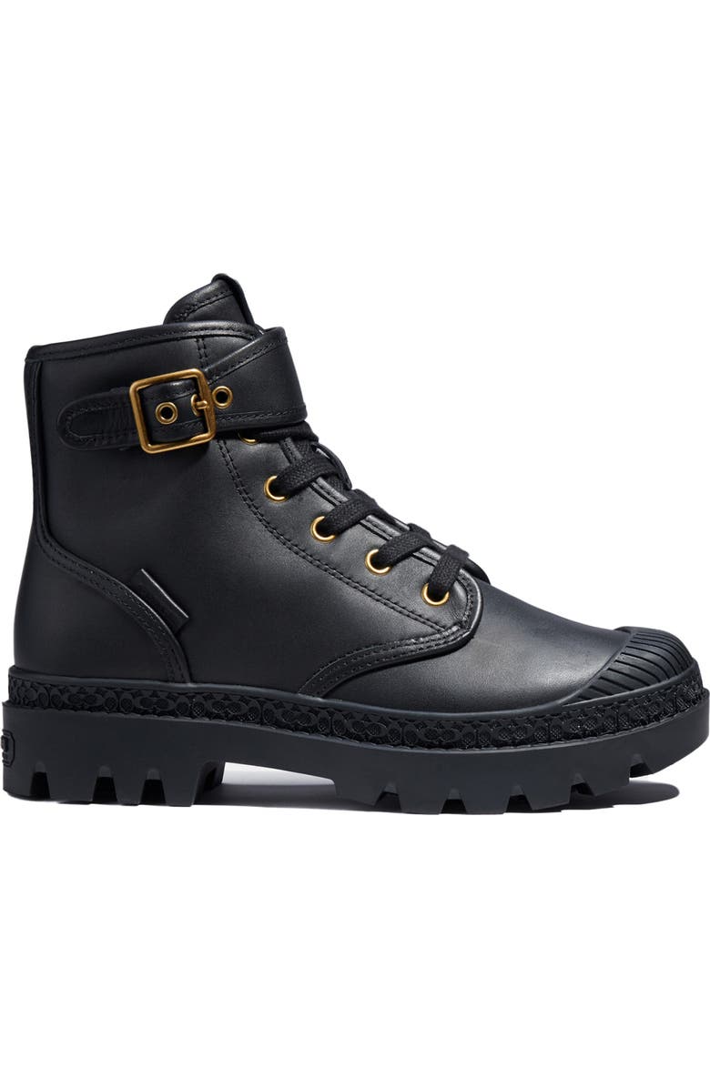COACH Trooper Combat Boot, Alternate, color,