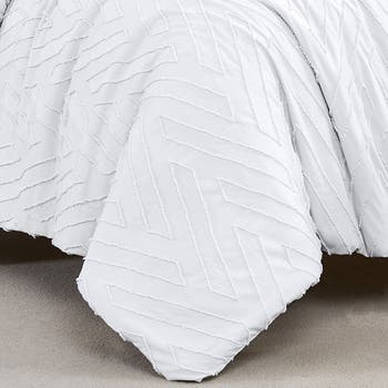 Chevron Jacquard Comforter Set
