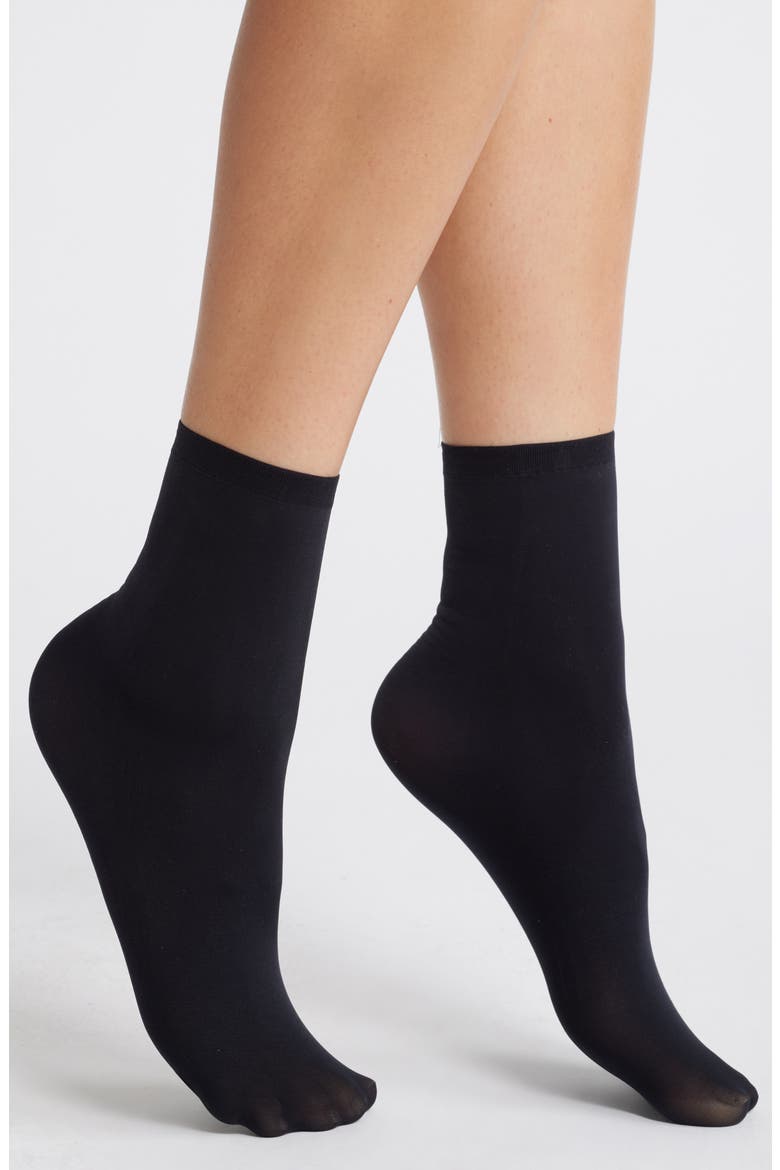 Crew Socks, Main, color, BLACK