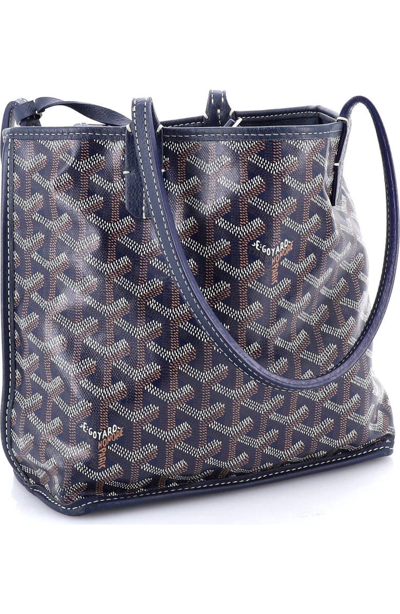 Pre-Owned Goyard Anjou Reversible Tote Coated Canvas Mini, Alternate, color,