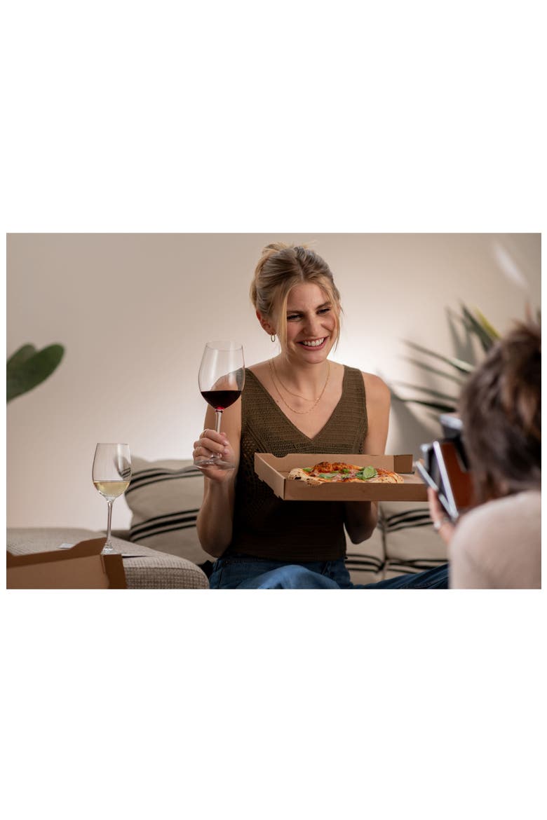 Schott Zwiesel Classico Set of 6 Burgundy Wine Glasses, Alternate, color, CLEAR