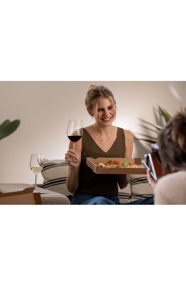 Fortessa Schott Zwiesel Classico Set of 6 Burgundy Wine Glasses, Alternate, color, Clear