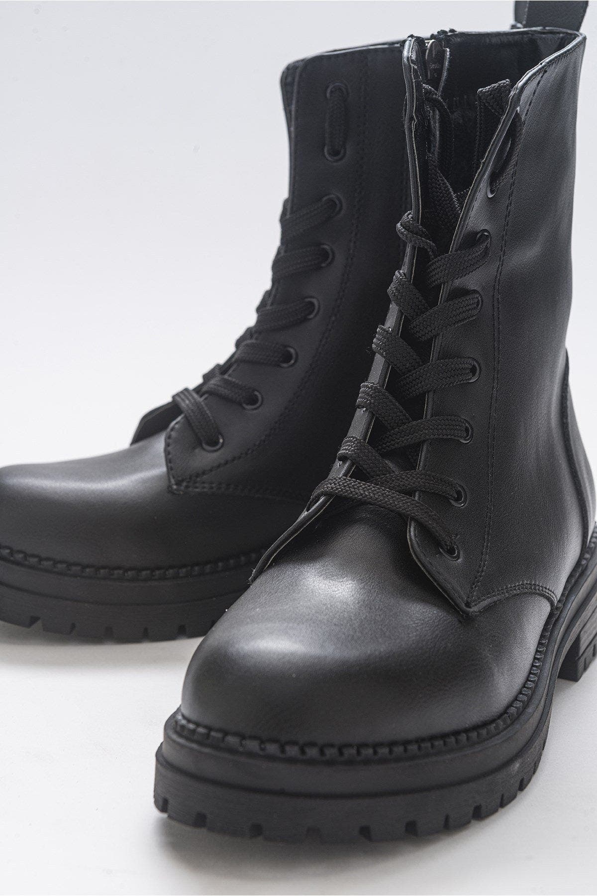 Singa Boot, Alternate, color, Black Faux Leather