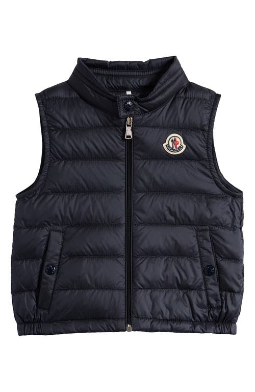 Moncler New Amaury Vest In Navy
