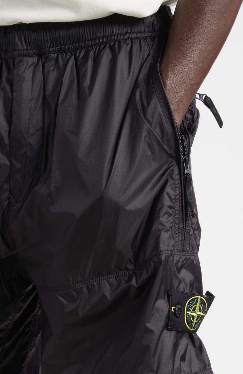 Stone Island Compass Badge Shorts, Alternate, color, V0062 Lead Grey