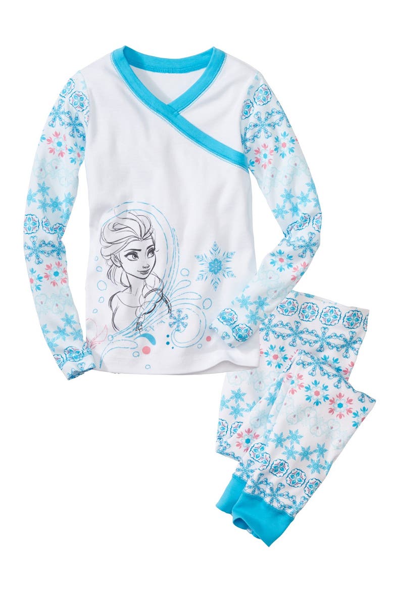 Pyamas Elsa Hanna Andersson 'Disney's Frozen - Elsa' Organic Cotton Two-Piece ...