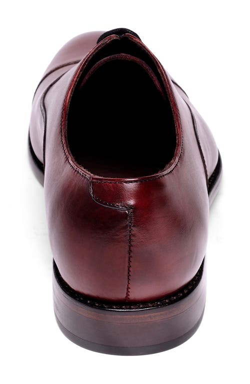 Anthony Veer Clinton Cap Toe Oxford In Oxblood