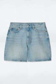 COS High-Rise Denim Shorts