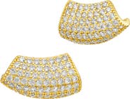 SAVVY CIE JEWELS Pavé Modern Ear Climbers