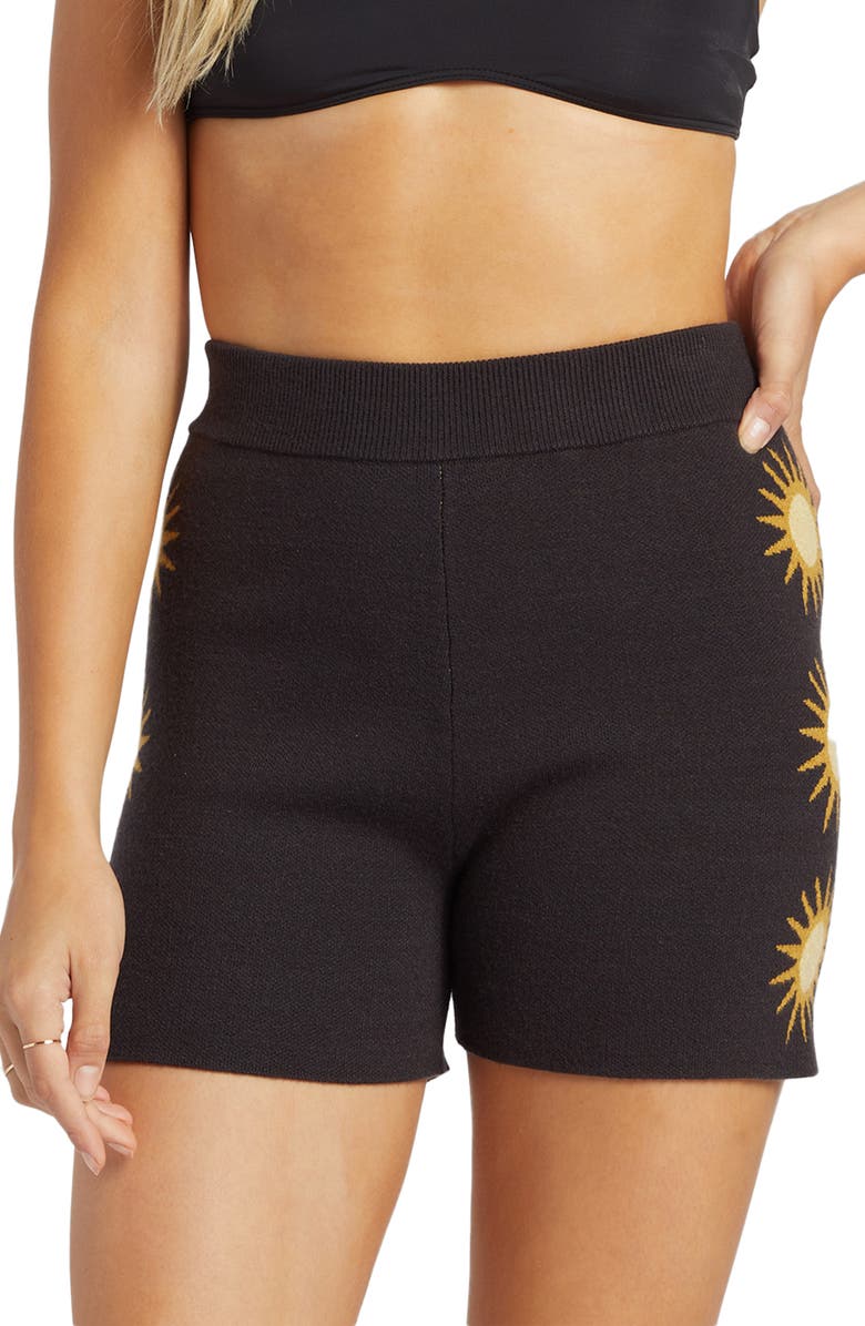Billabong Lola Knit Bike Shorts, Main, color, 