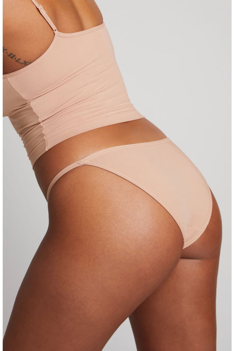 Cloud Cotton String Bikini 3-Pack, Alternate, color, Honey