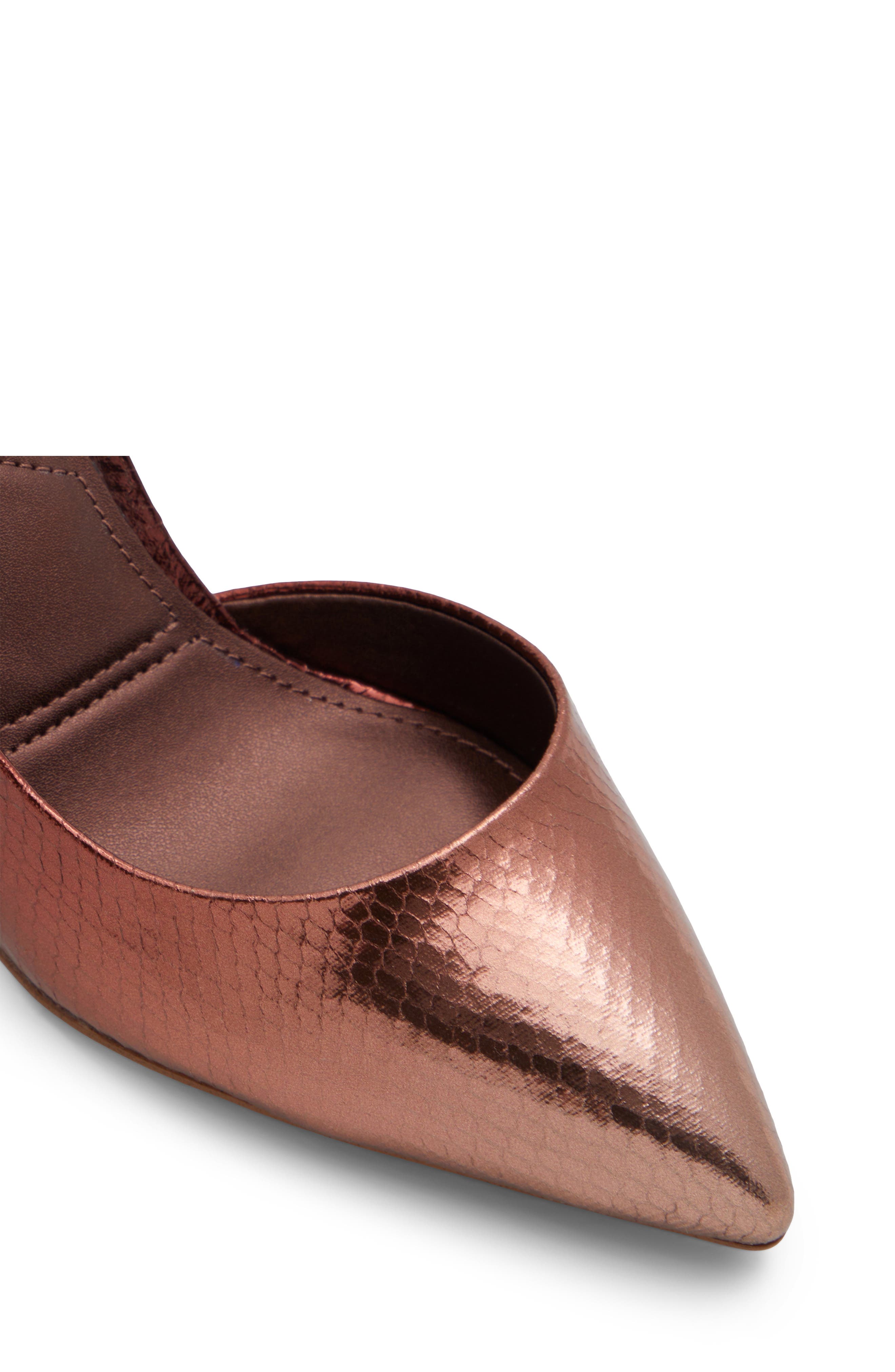 ALDO Brandie Stiletto Pump, Alternate, color, Bronze