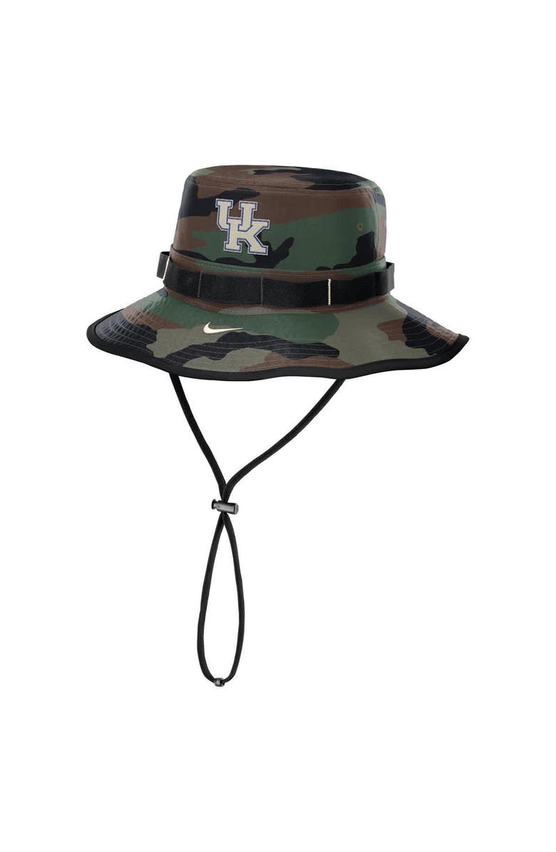 Nike Men
s Nike Camo Kentucky Wildcats 2025 Military Appreciation Boonie Dri-FIT Bucket Hat, Main, color, Camo