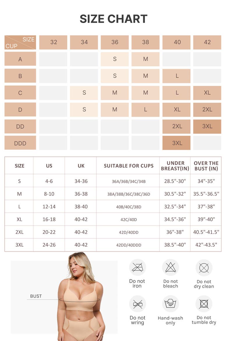 Wireless Seamless T-Shirt Bra, Alternate, color, Oyster White