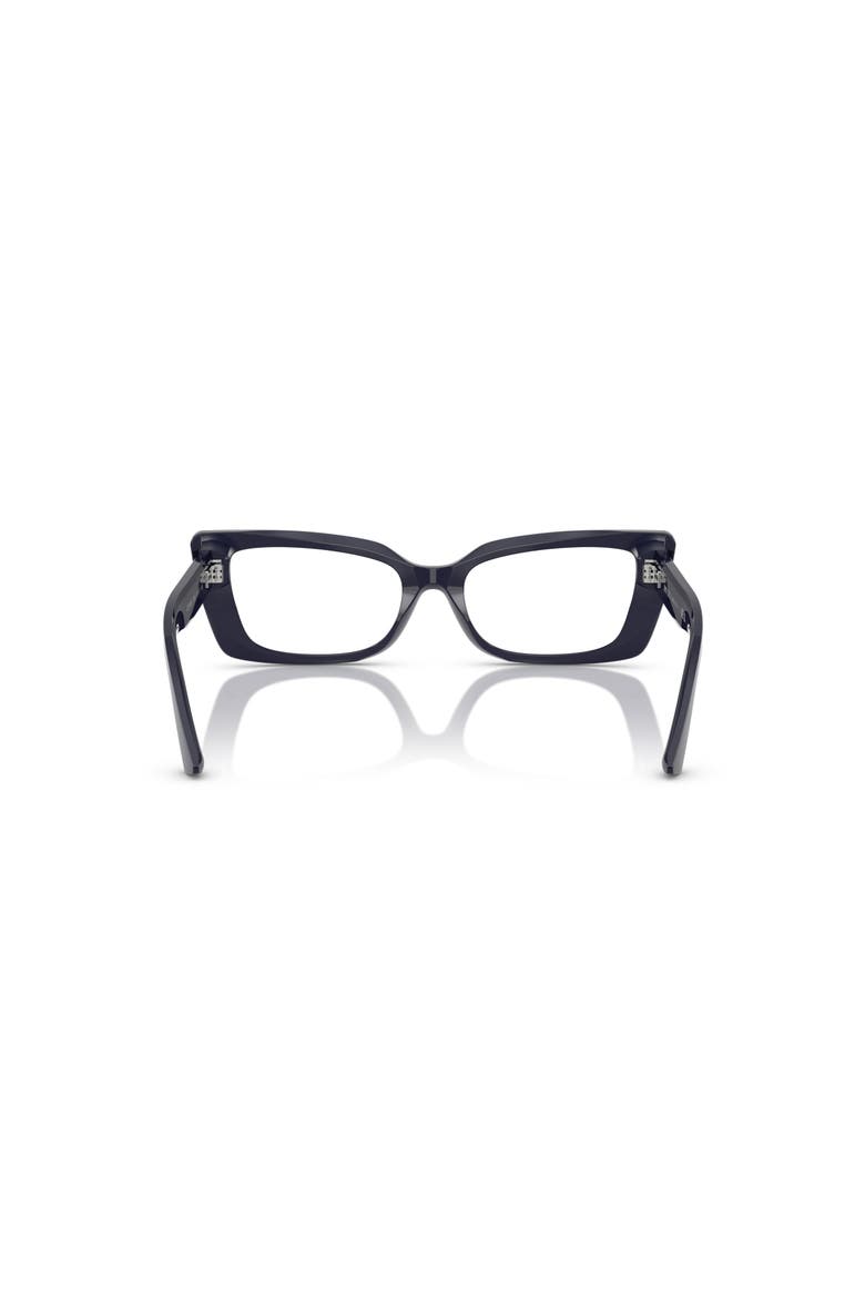 53mm Cat Eye optical glasses, Alternate, color, Blue