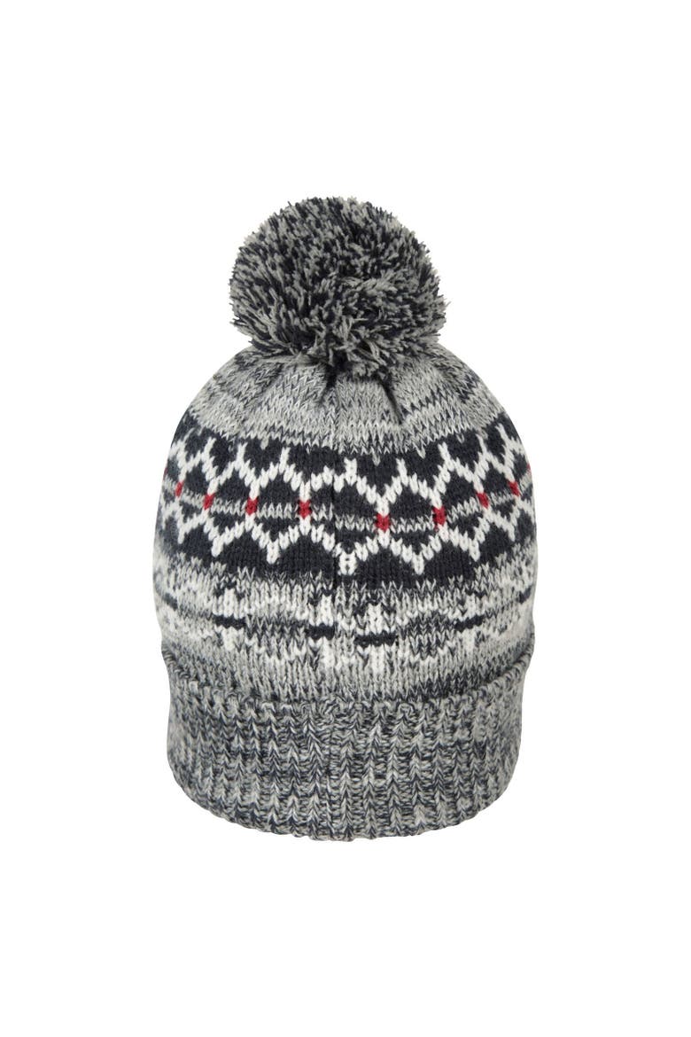Fair Isle Thinsulate Beanie, Alternate, color, Navy