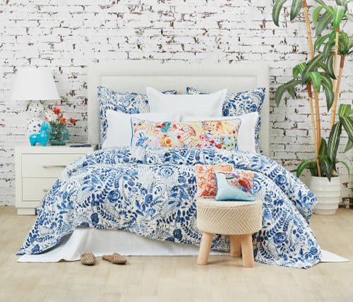 Carol & Frank Hummingbird Bird Orange Floral Cotton Decor Small/petite Accent Pillow, 10" X 10" In Orange