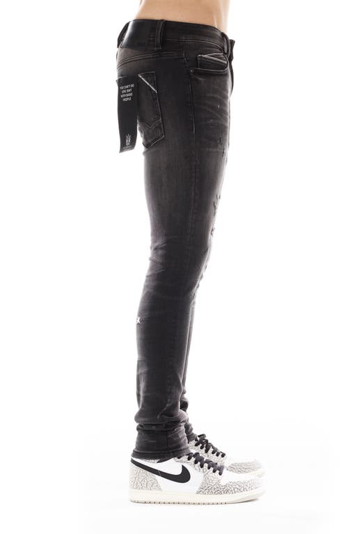 Cult Of Individuality Punk Distressed Super Skinny Jeans