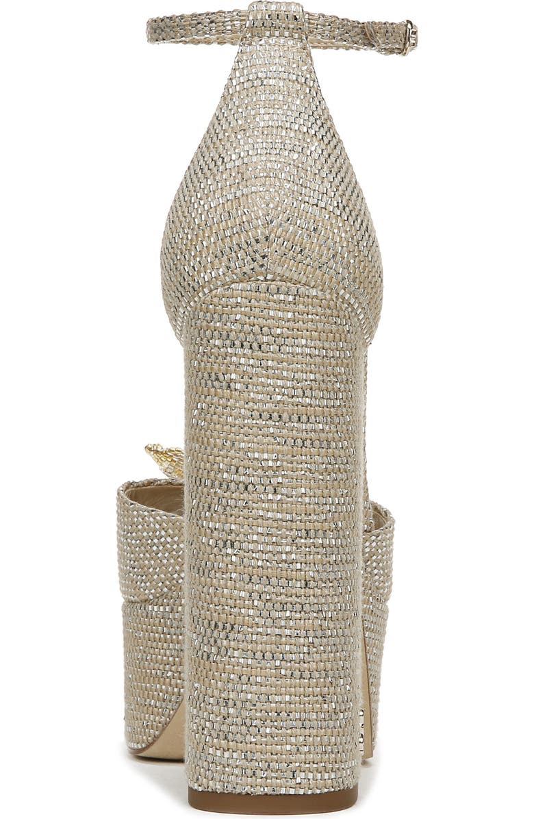 Sam Edelman Kori Flora Ankle Strap Platform Sandal, Alternate, color,