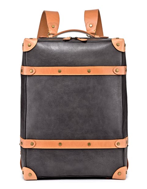 Speedwell Small Leather Trunk Backpack