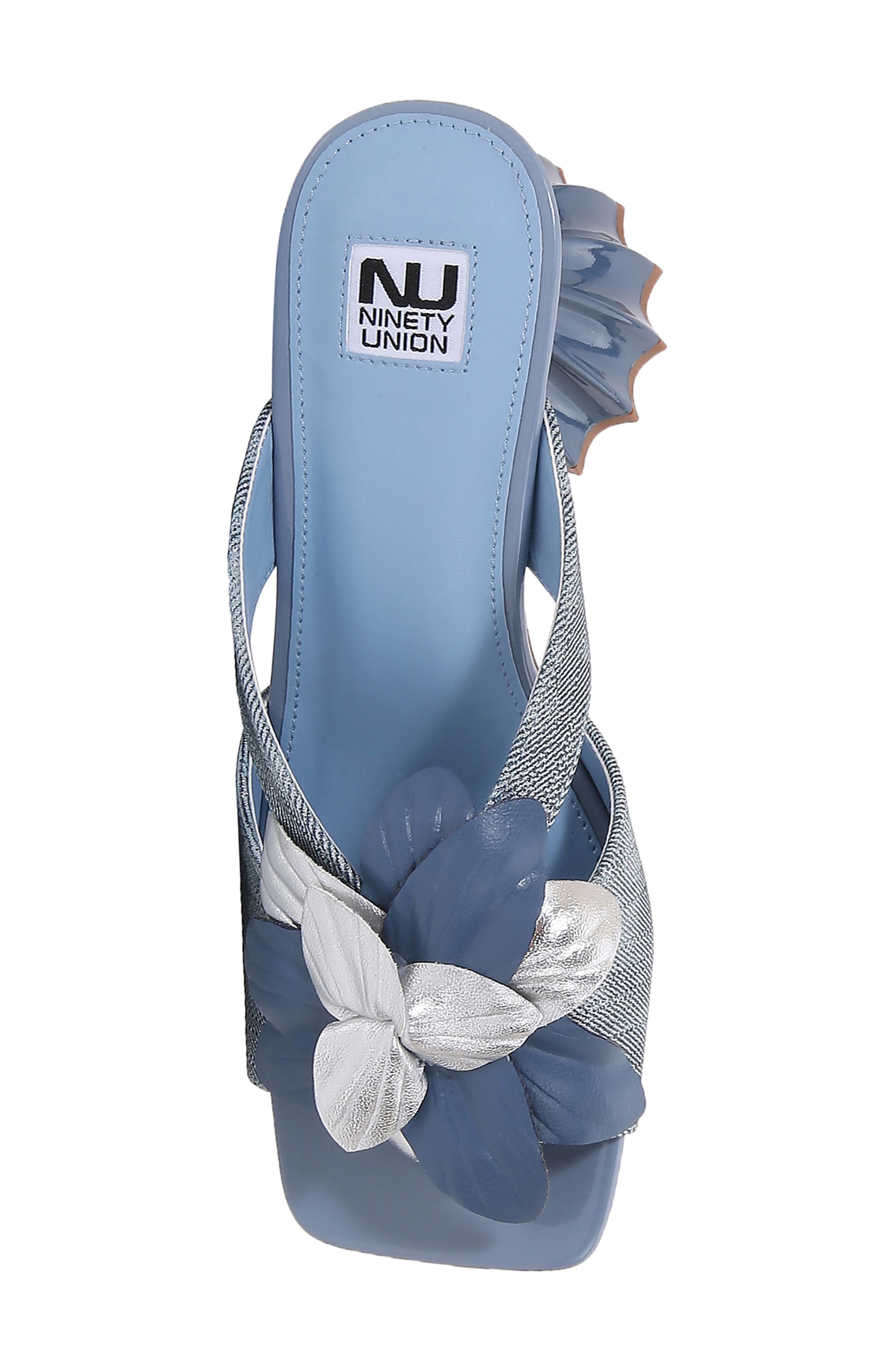 Sheela Slide Sandal, Alternate, color, BLUE