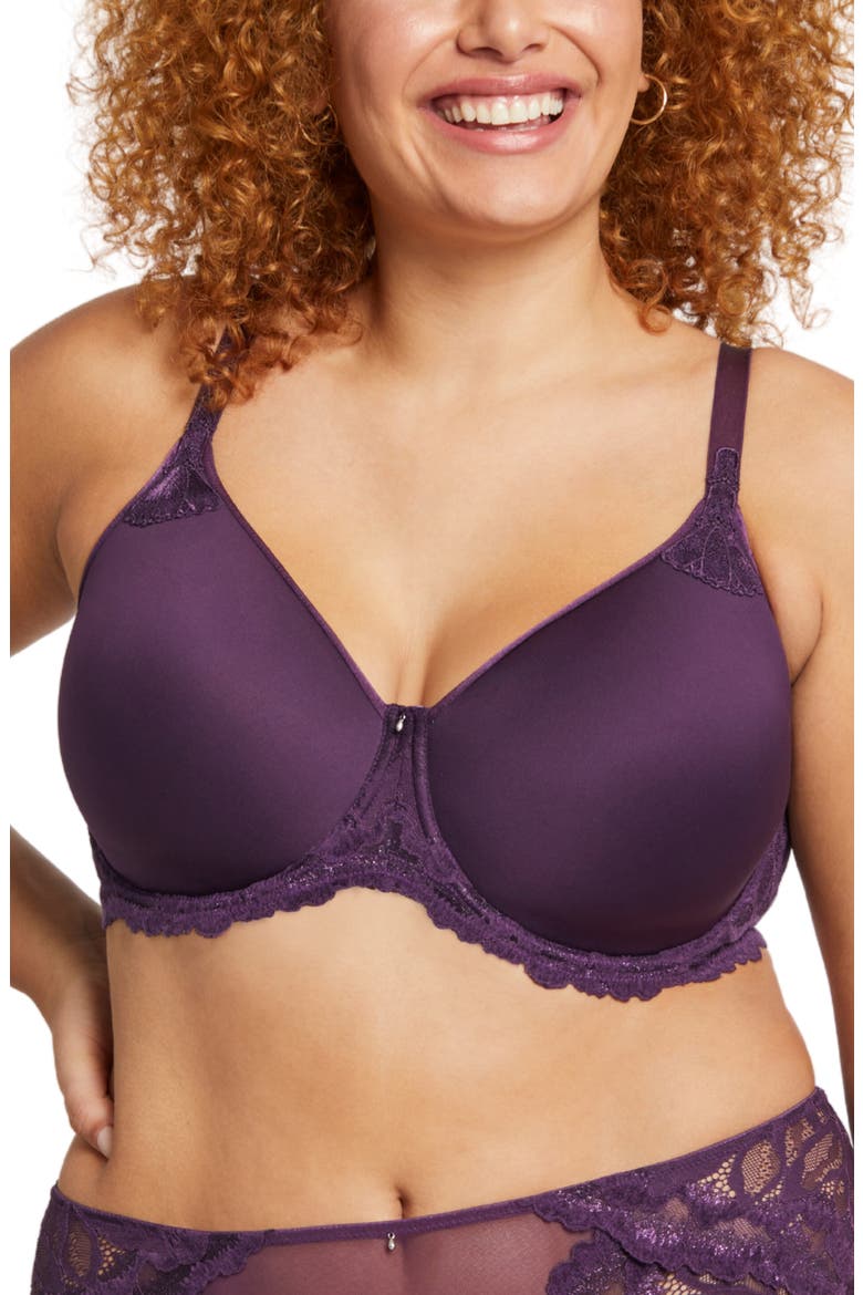 Royale Sublime Underwire Bra, Main, color, PINOT