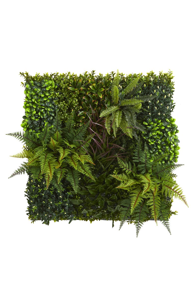 NEARLY NATURAL Artificial Foliage Wall Panel, Main, color,