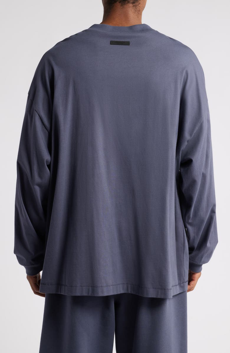 Fear of God Essentials Long Sleeve Cotton Jersey Graphic T-Shirt, Alternate, color, 