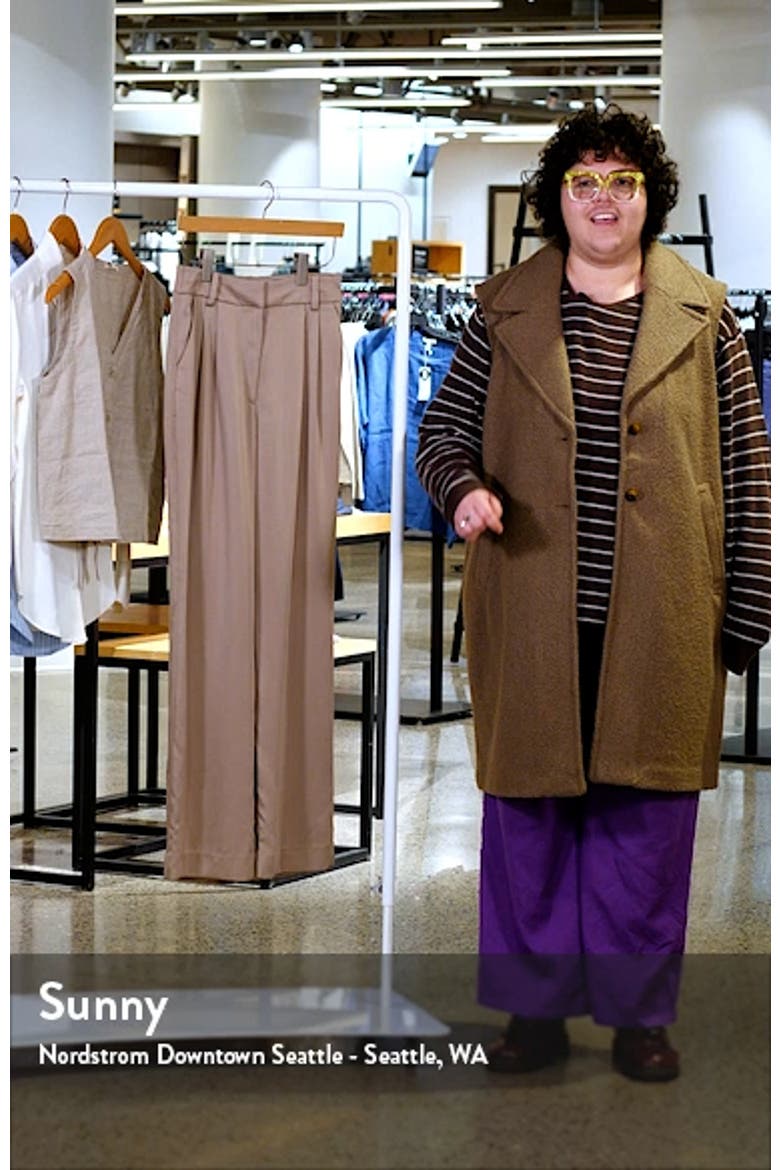 The Favorite Pant Pleated Wide Leg Pants video
