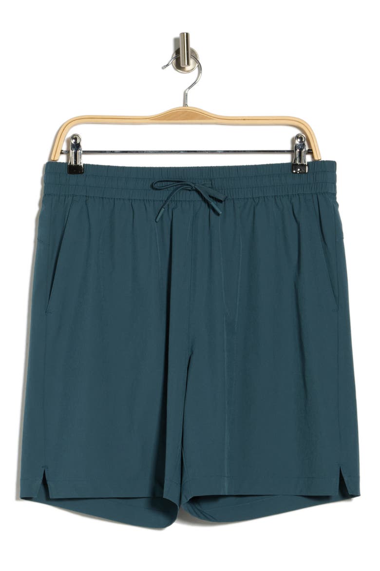 Momentum 7-Inch Training Shorts, Alternate, color, TEAL GAZER