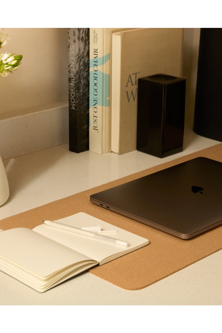 Mosen Merino Wool Medium Desk Pad, Alternate, color, Latte