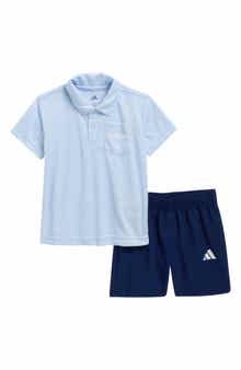 adidas Piquè Polo & Shorts Set