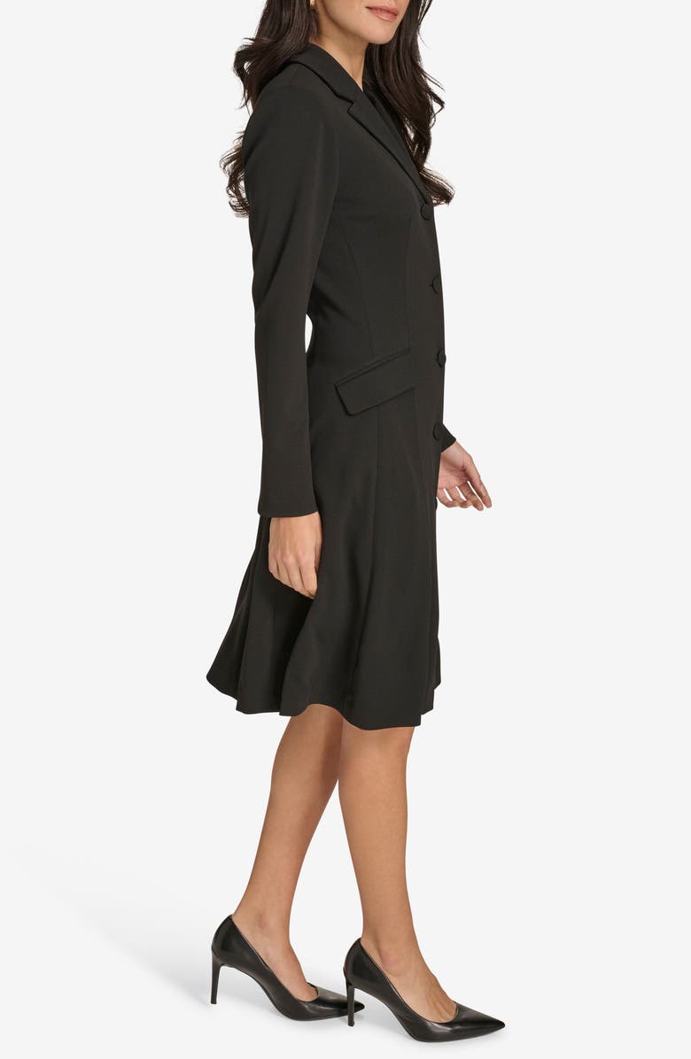 Calvin Klein Long Sleeve Crepe Blazer Dress, Alternate, color, 