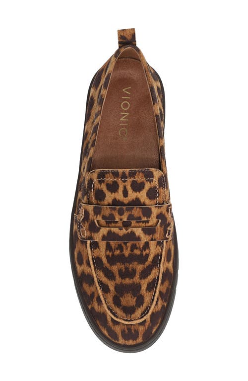 Vionic Uptown Hybrid Penny Loafer In Brown
