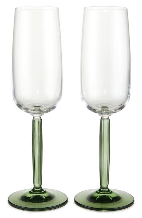 Hammershøi Set of 2 Champagne Flutes