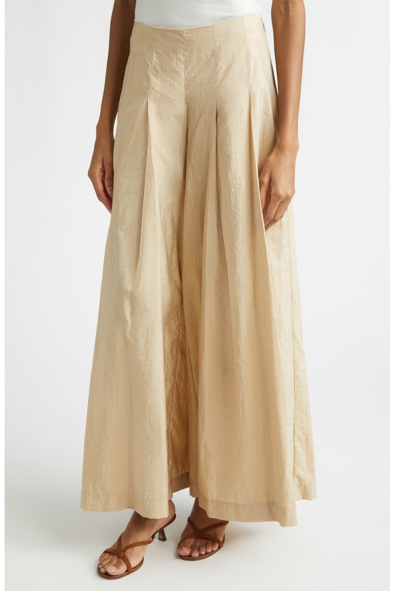 Jagger Wide Leg Pants, Alternate, color, KHAKI