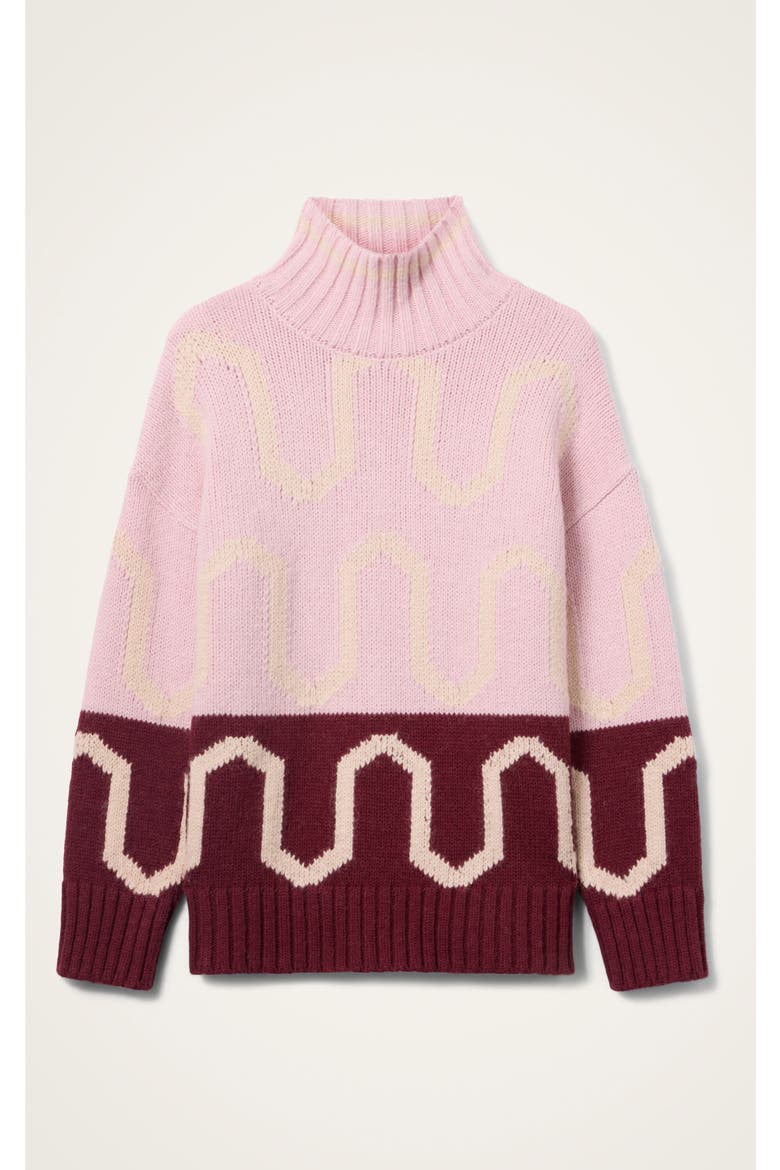 Comber Turtleneck, Alternate, color, Multicolor