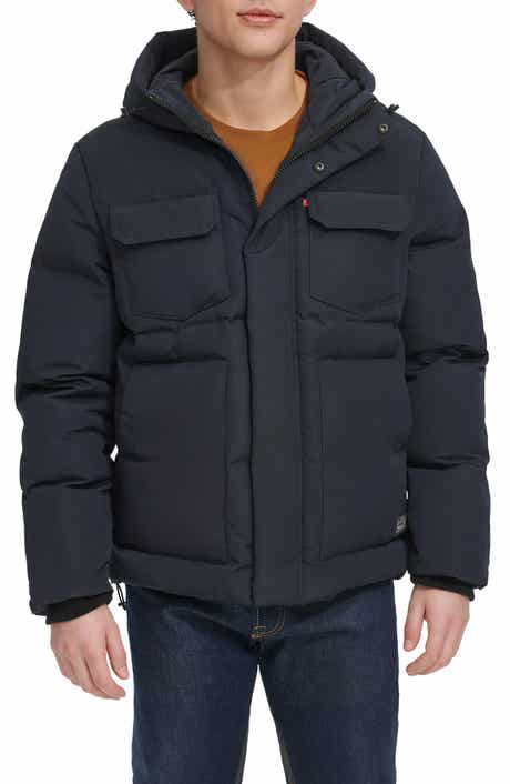 Levi's Water Resistant Hooded Quilted Puffer Jacket