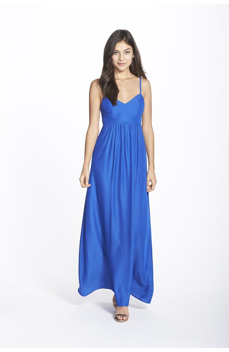 Felicity & Coco Woven Maxi Dress, Alternate, color, Cobalt