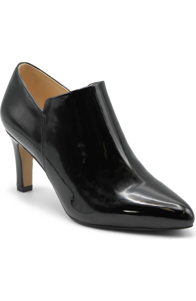 Adrienne Vittadini Slye Bootie, Main, color, Black Patent