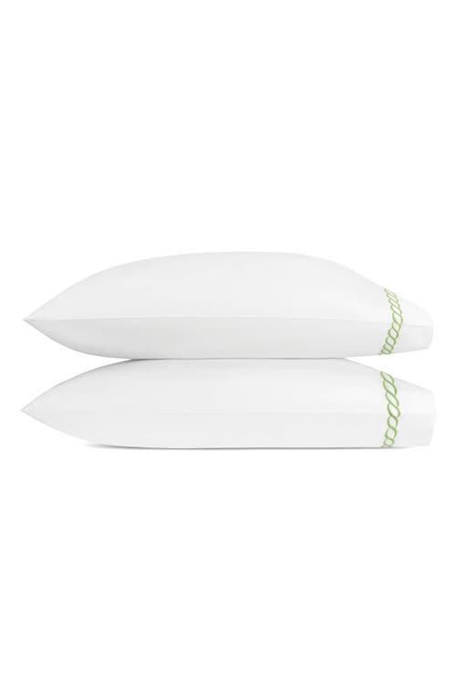 Matouk Classic Chain Set Of 2 525 Thread Count Pillowcases