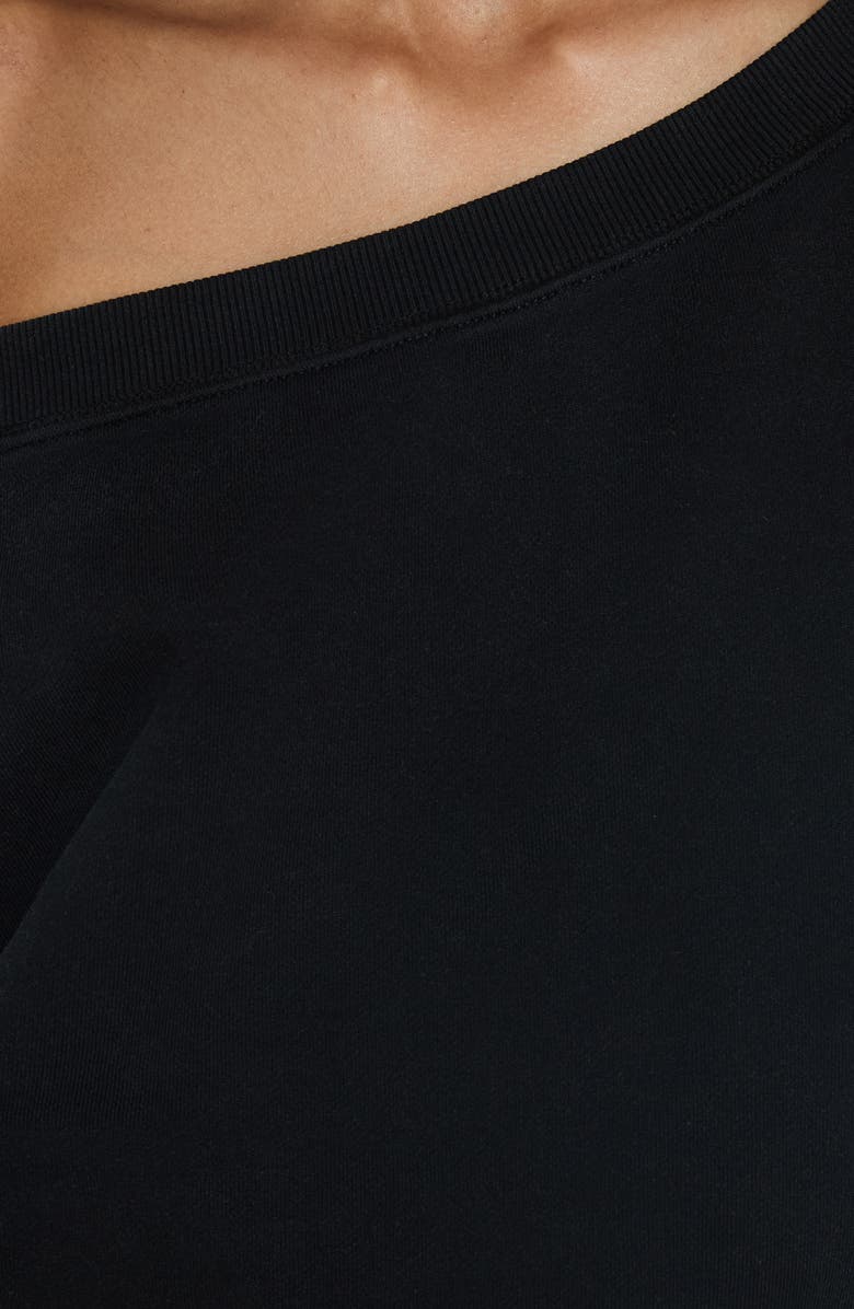 Princess Polly Wellness One-Shoulder Sweatshirt, Alternate, color,