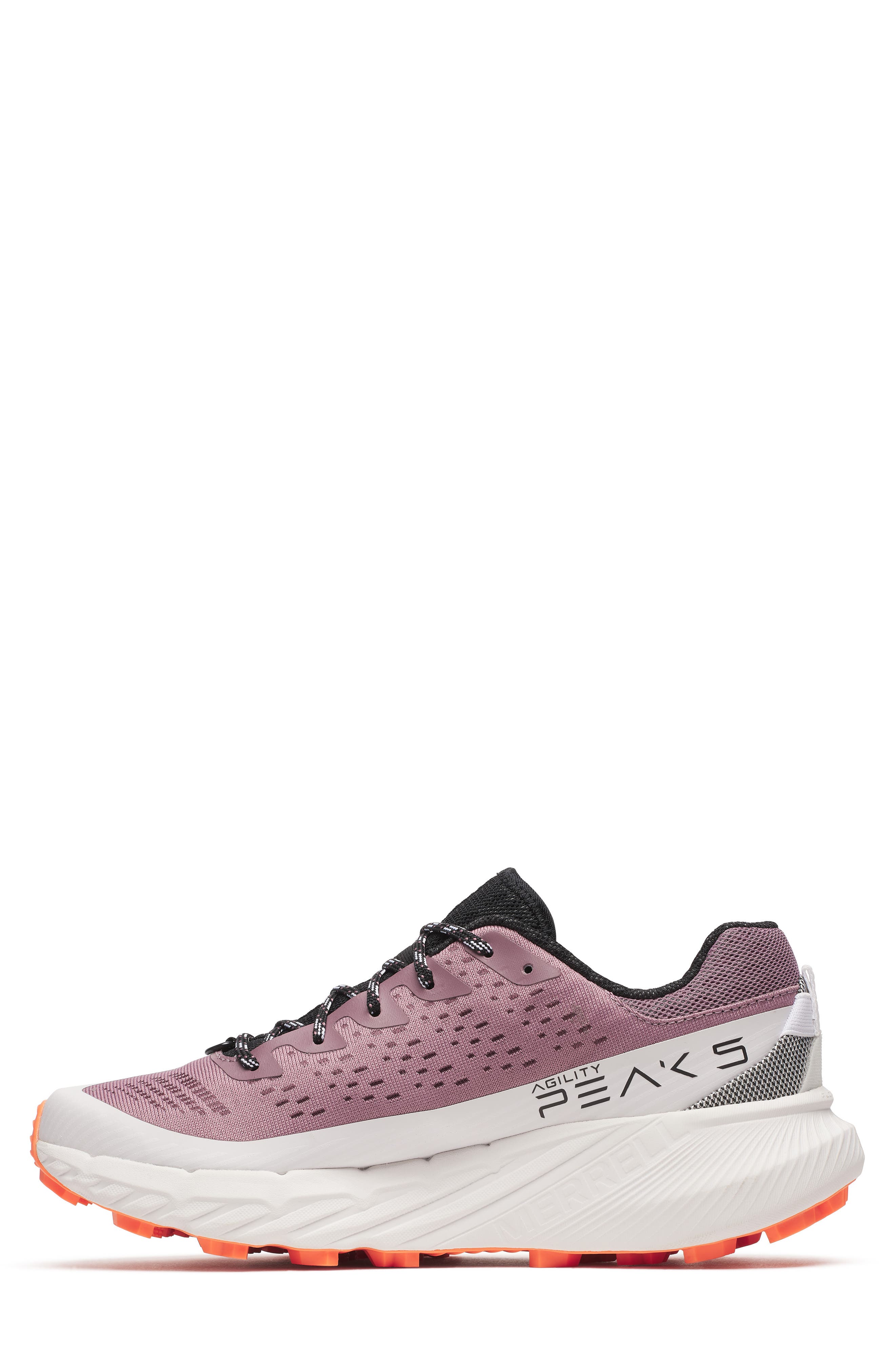 Merrell Agility Peak 5 Running Shoe, Alternate, color, Pale Cherry