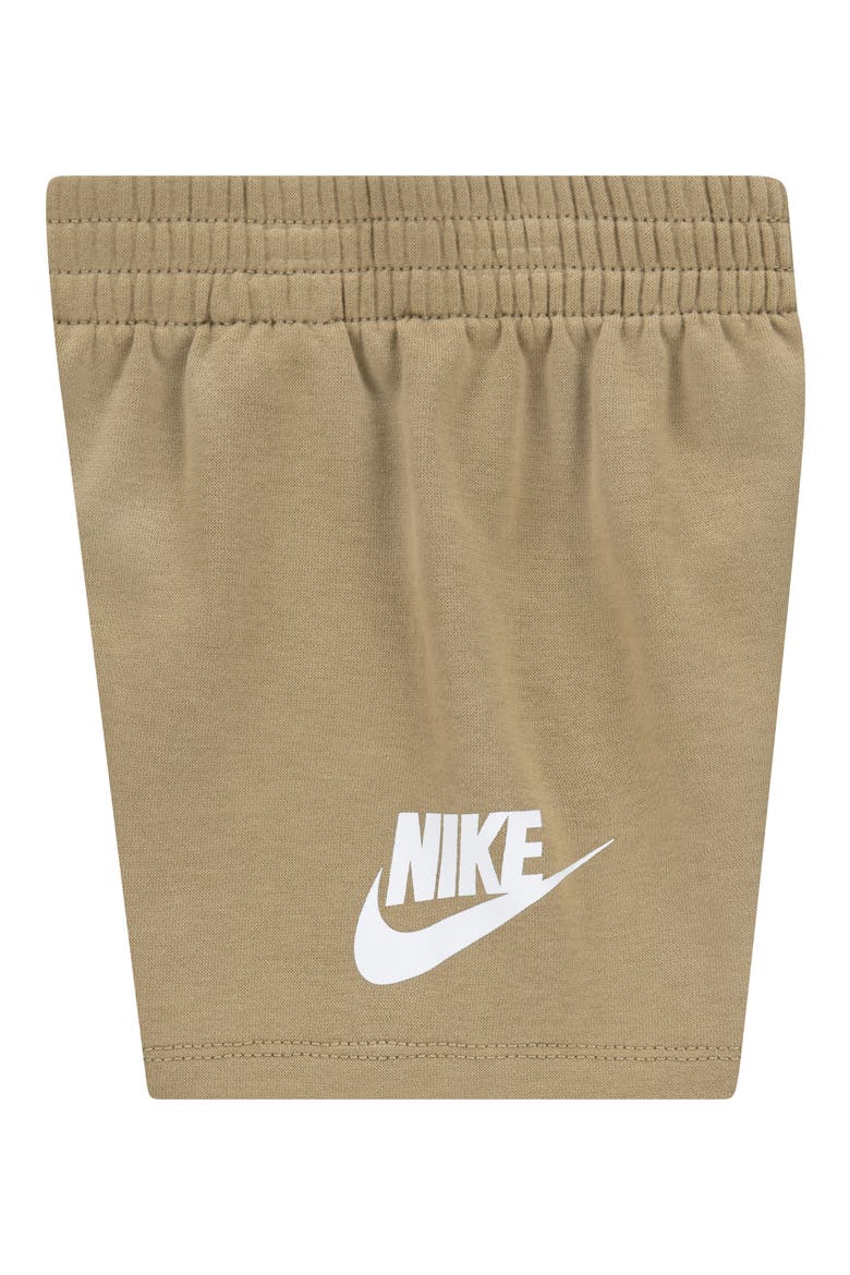 Club Logo T-Shirt & Shorts Set, Alternate, color, PARACHUTE BEIGE