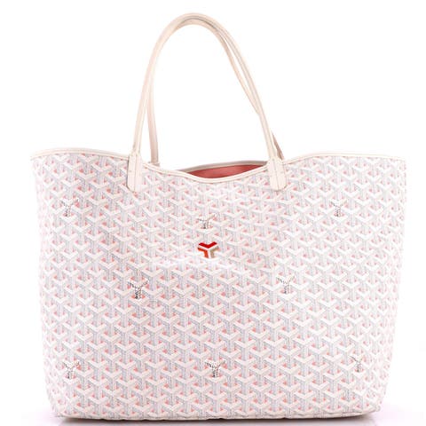 Saint Louis Tote Claire Voie Coated Canvas GM
