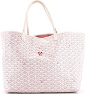 Pre-Owned Goyard Saint Louis Tote Claire Voie Coated Canvas GM