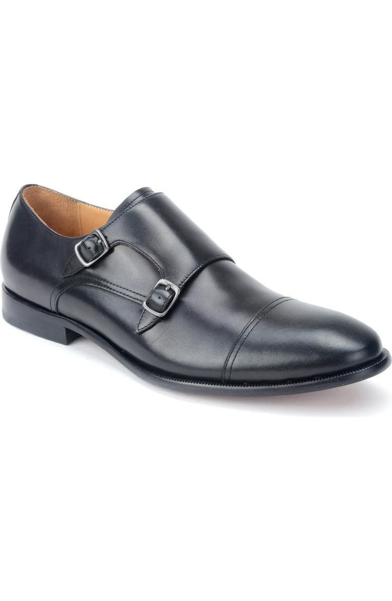Warfield & Grand Coleman Double Monk Strap Shoe, Main, color,