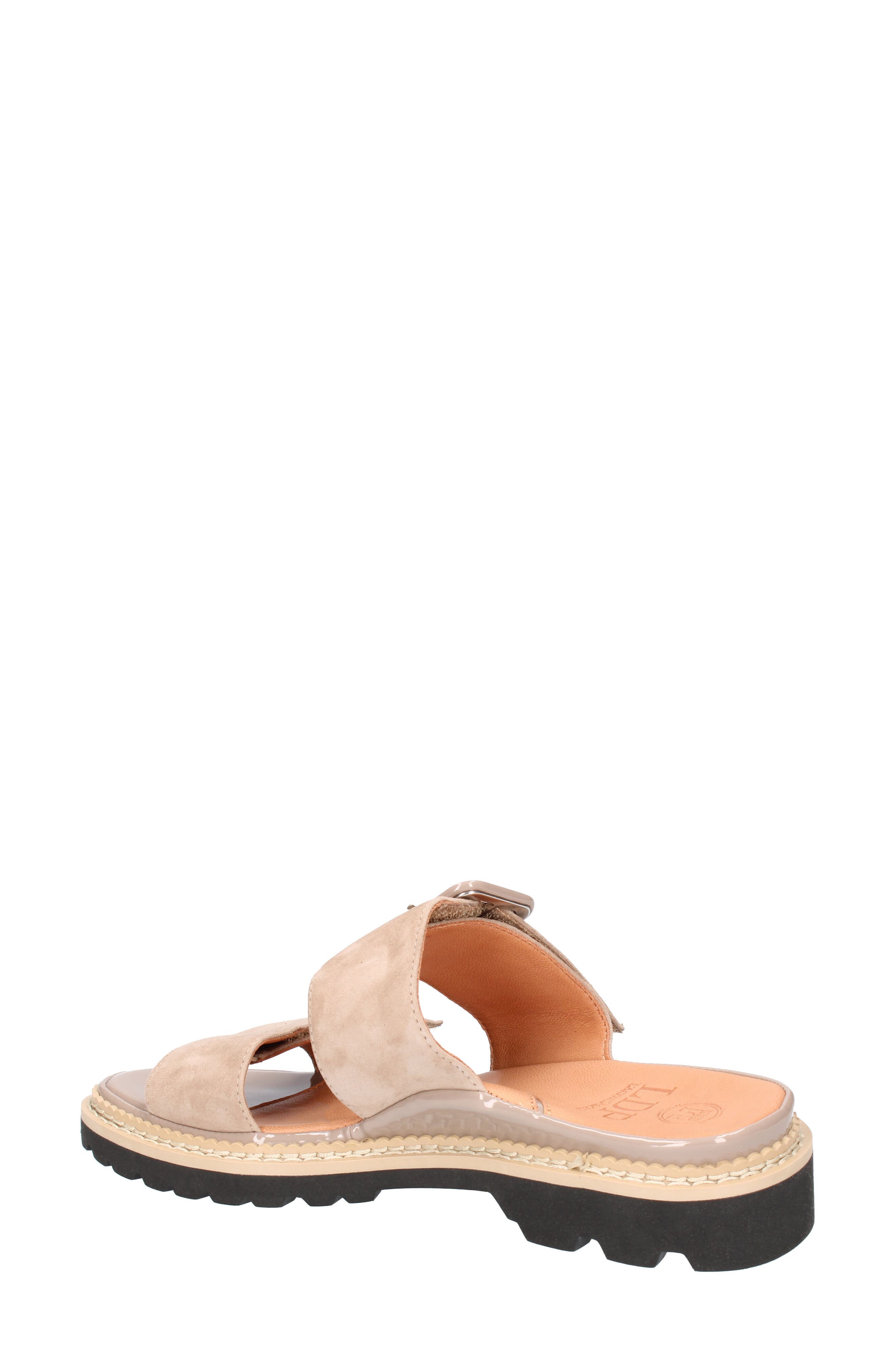 L'Amour des Pieds Dalbir Slide Sandal, Alternate, color, Taupe