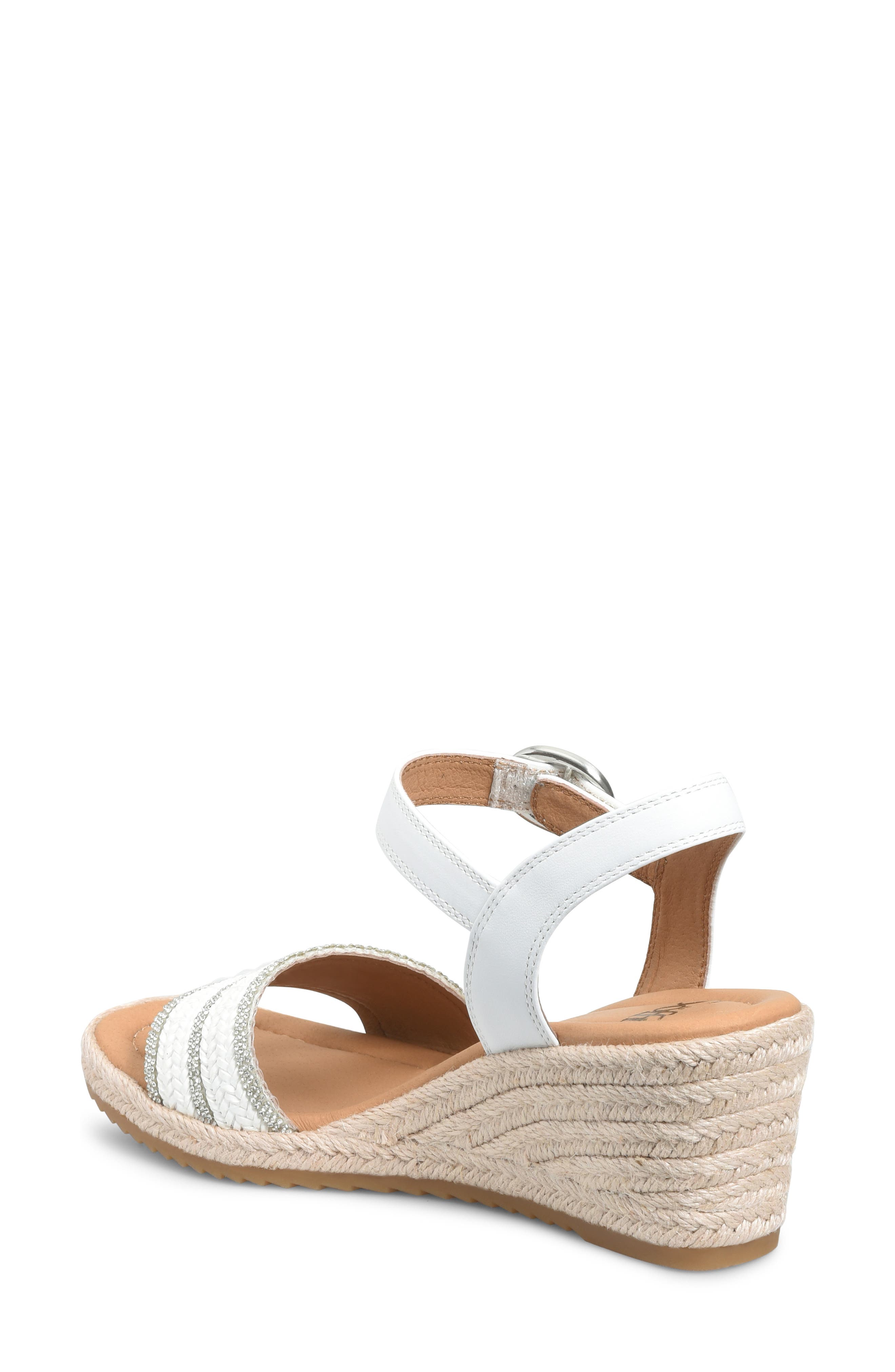 Inez II Espadrille Ankle Strap Platform Wedge Sandal - image 4